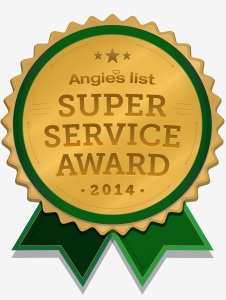 Angie's list super service award logo 2014 BumbleJunk junk removal Baltimore 