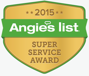 Angie's list super service award logo 2015 BumbleJunk junk removal Baltimore